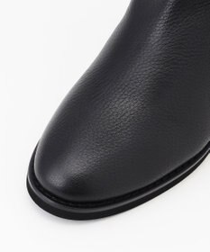 組曲 ワイドシャフト レザーロングブーツ