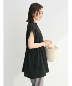 Green Parks ウエストドロストフレンチスリーブチュニック