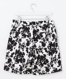 PW CIRCULUS 【MEN】【洗える】アニマルプリント ベルト ショートパンツ