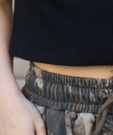 WEGO ラインストーンチビリブT