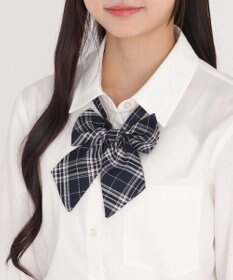 WEGO 【SCHOOLITEM】チェックスクールリボン