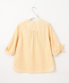 J.PRESS LADIES S 【洗える・吸水】 BEZピンチェック キーネック ブラウス