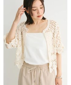 Green Parks ・ＳＵＧＡＲ　ＳＰＯＯＮ　２ｗａｙクロシェカーディガン