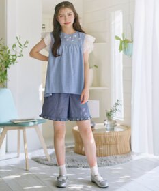 組曲 KIDS 【150-160㎝】 petit fleur エンブロイダリーチュニック