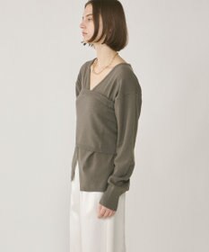 GRACE CONTINENTAL ウールベアニットトップ