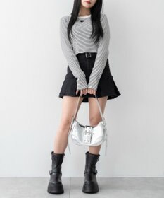 WEGO マルチWAYハーフムーンベルトバッグ