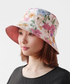 TOCCA 【大人百花掲載】【リバーシブル・UVカット率90%・速乾・接触冷感】BOTANICAL GARDEN PARTY BUCKETHAT バケットハット