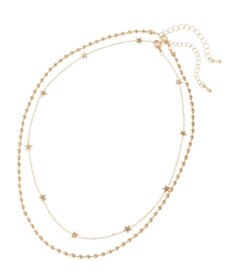 AMERICAN HOLIC ２点セット　スターチェーンネックレス