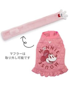PET PARADISE ディズニー ミニーマウス マフラー付き トレーナー 小型犬