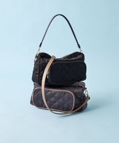 russet 【2025AW新作】キルティング横長2WAYショルダーバッグ(SF-258)