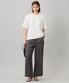 ICB L 【洗える】 キュプラピグメントクロス カーゴパンツ