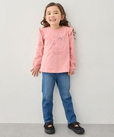 ANY KIDS 【洗濯機可能】ときめきストレッチ ネコパンツ