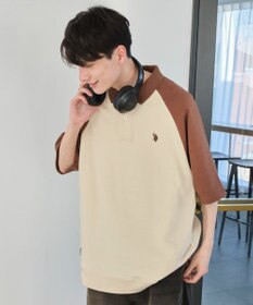 WEGO 【ユニセックス着用ITEM/MLサイズ展開】別注USPOLO　ヘビーウェイトポロT