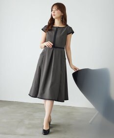 TOCCA 【接触冷感・吸水速乾・洗える】RIBBON'S CROSSROAD ドレス