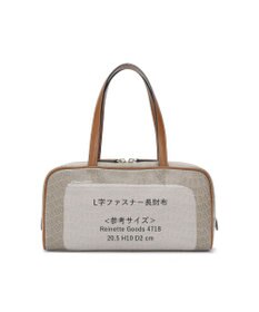 PELLE BORSA スモールボストン Grise グリーズ 9116