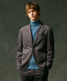 JOSEPH ABBOUD 【軽量/ストレッチ/スウェードタッチ】トリコットコーデュロイ ジャケット