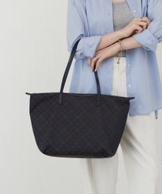 russet ＜380g/軽量＞ファスナー付きナイロントートバッグ(CE-1568)