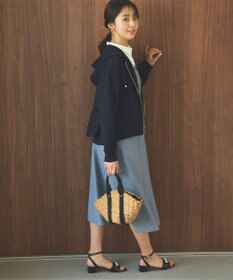 Feroux 【大好評につき新色登場！】バックフリルダンボール パーカー