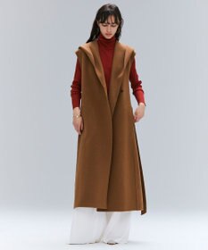 BEIGE， 【洗える・VERY NaVY12月号掲載】LA MONNAIE / バイカラーウールタートルニット