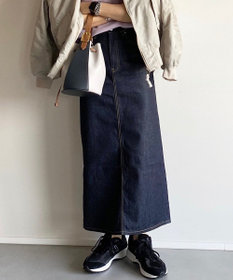 坪田あさみさんプロデュース　デニムスカート　L タグつき。 坪田あさみさんプロデュース デニムスカート L タグつき。