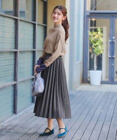 Tiaclasse 配色スリーブリブニットトップス