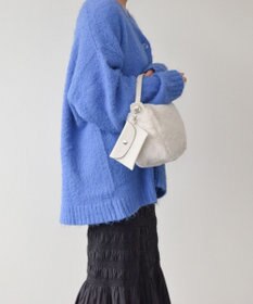 INTER-CHAUSSURES 【MARCO MASI】ポーチ付きフェイクファーバッグ