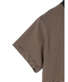 AMERICAN HOLIC 刺繍ロゴボーダープルオーバー