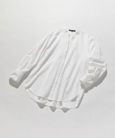 23区 L 【滝沢眞規子さん着用/mi-molletコラボ/洗える】CANCLINI デザイン シャツ