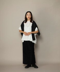 OP／FILA 【Ocean Pacific】らくティブ｜ティアード袖フレアカットソー