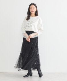 earth music&ecology マルチウェイスパンコールスカート