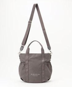 TOCCA 【WEB＆一部店舗限定・撥水・環境にやさしい素材】SANA SIDEPOCKET TOTE トートバッグ