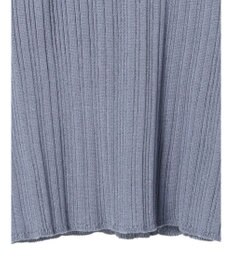 earth music&ecology 配色フリルニットプルオーバー