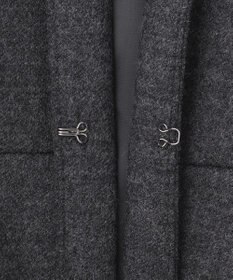 J.PRESS LADIES アクアレジェンドウールジャージー ノーカラー ジャケット