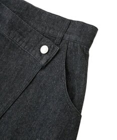 CRAFT STANDARD BOUTIQUE ラップ風デニムスカート