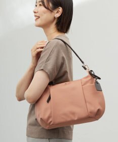 J.PRESS LADIES 【新色登場！・WEB限定カラーあり・2way】ナイロン ショルダー バッグ ピンク系