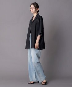 WEGO 【ユニセックス着用ITEM/SMLサイズ展開】 TRオープンカラーシャツ（SS）