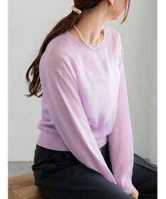 Te chichi シアーレイヤーニット