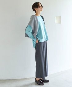 UNFILO イージーケア ワイドパンツ