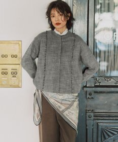 23区 シアーフライス レイヤード タートル カットソー