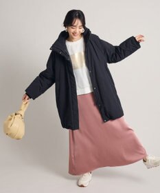 Green Parks シームレス中綿ドロストコート