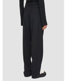 JOSEPH テーラリングクレープ　ワイドテーパードトラウザーズ