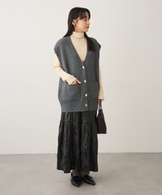CRAFT STANDARD BOUTIQUE レザーライクギャザースカート