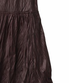 CRAFT STANDARD BOUTIQUE レザーライクギャザースカート