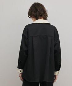 GRACE CONTINENTAL レザーカットシャツ