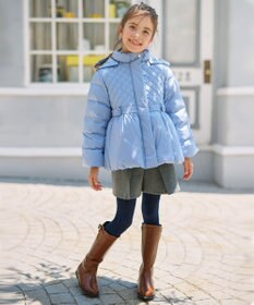 組曲 KIDS 【150-170㎝】キルティング 中綿コート