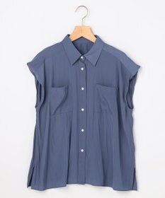 組曲 S ギャザーライトデシン ブラウス