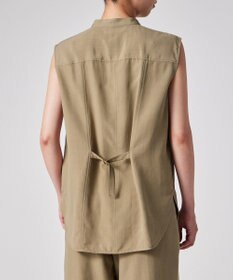 Paul Smith レーヨンドレープ ノースリーブ シャツ