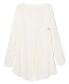 uncrave トリコットシフォン カシュクールトップス