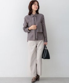 組曲 シュットクロスワイド パンツ