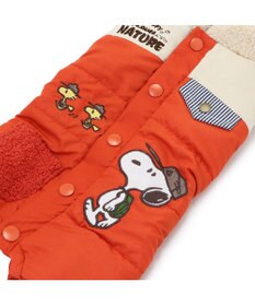 PET PARADISE スヌーピー 遠赤外線 綿入れつなぎ 小型犬